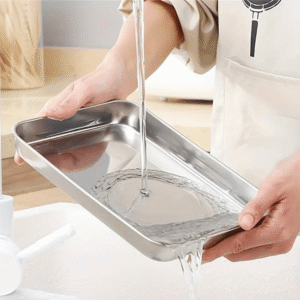 Stainless Steel Deep Tray, view 3