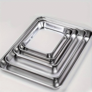 Stainless Steel Deep Tray, view 2