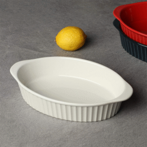 Ceramic Oval Baking Dishes, view 3