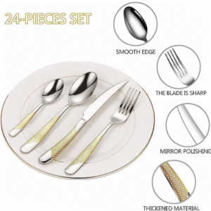 Cutlery Set with Holder, view 3