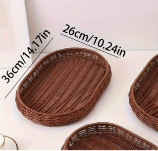 Rattan Basket Set, view 5
