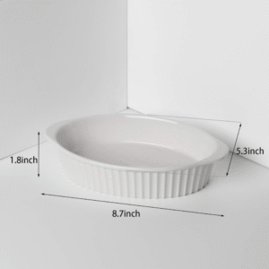 Ceramic Oval Baking Dishes, view 2