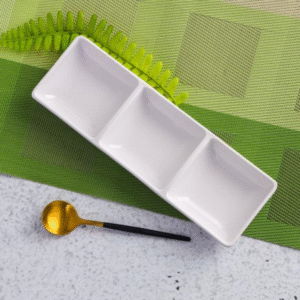 3 Compartment Dipping Dish, view 4