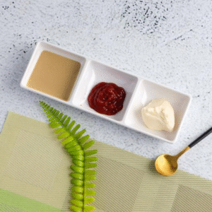 3 Compartment Dipping Dish, view 3