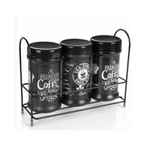 Coffee Jar Set with Stand, view 1