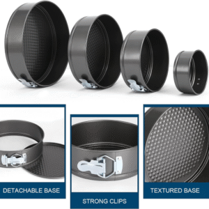 Springform Cake Pans Set of 4, view 6