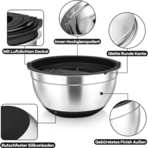 Stainless Steel Mixing Bowls, view 3