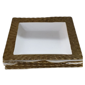 White Gold Serving Dishes, view 6