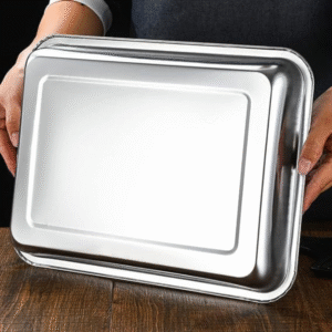 Stainless Steel Deep Tray, view 5