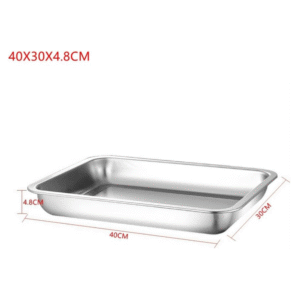 Stainless Steel Deep Tray, view 6