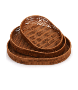 Rattan Basket Set, view 1