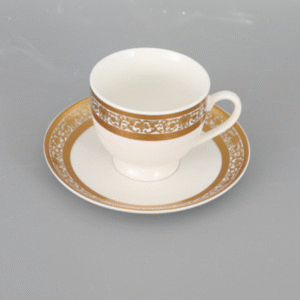 Bone China Tea Cups and Saucers, view 4