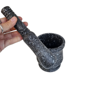 Black Pestle and Mortar, view 3