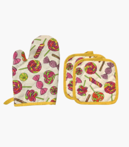 Oven Mitt and Pot Holder Set, view 2