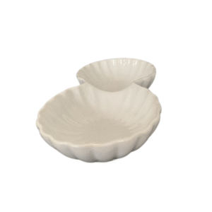Two Section Porcelain Bowl, view 3