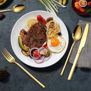 Gold Cutlery Set, view 3