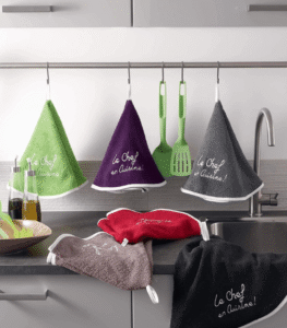 Round Kitchen Tea Towels, view 2