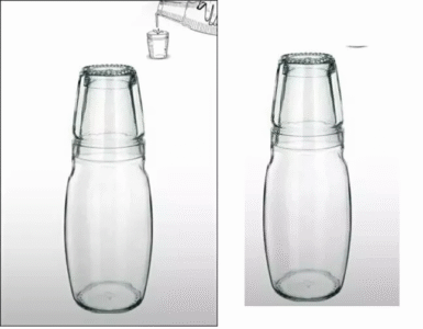 Carafe and Tumbler Set, view 4