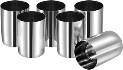 Stainless Steel Juice Glasses, view 2