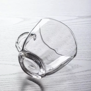 Square Rim Glass Mugs, view 3