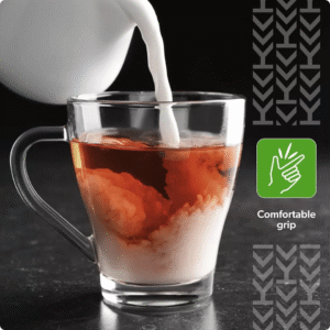 Retro Glass Coffee Cups, view 4
