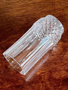 Diamond Cut Crystal Tumblers, view 2