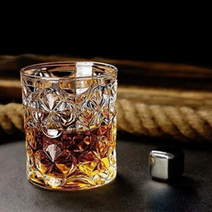 Crystal Floral Tumblers, view 2