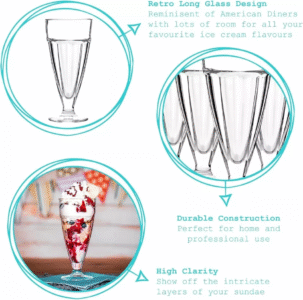 Milkshake Glasses, view 4