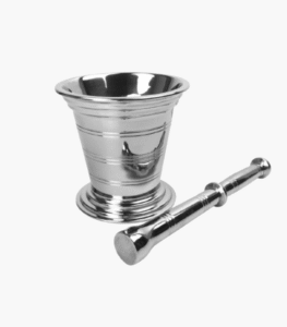 Stainless Steel Mortar and Pestle, view 1