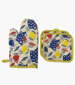 Oven Mitt and Pot Holder Set, view 5