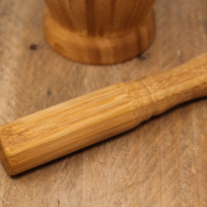 Wooden Pestle and Mortar, view 6