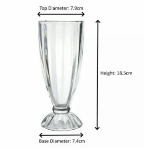 Milkshake Glasses Set of 12, view 2