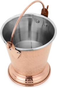 Copper Serving Bucket, view 3