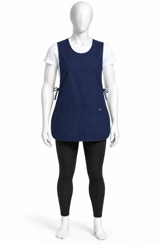 Navy Cobbler Apron - Navy Cobbler Apron | Premium Wholesale Workwear (view 3)
