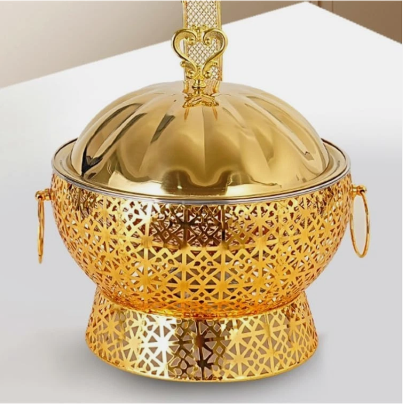 Luxury Gold Chafing Dish Buffet - Luxury Gold Chafing Dish Buffet (view 4)