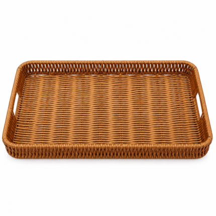 Handmade Rectangle wicker baskets, Hamper Basket 30 X 20 X 7CM
