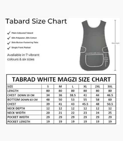 Grey Tabard Apron
