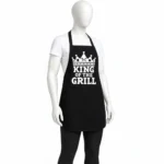 king of the grill Chef apron
