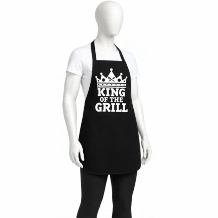 king of the grill Chef apron