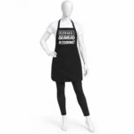 GRANDAD IS COOKING Black Chef Apron