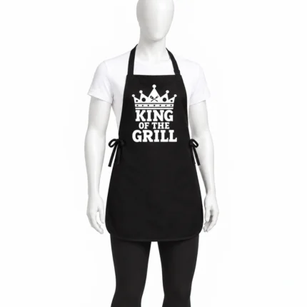 king of the grill apron