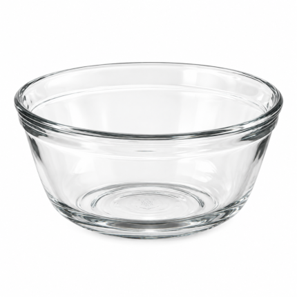 Mixing Glass Bowl Microwave Safe and for Dishwasher Use, 4L.