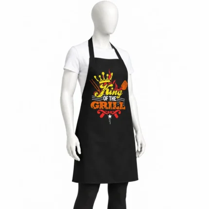 king of the grill apron