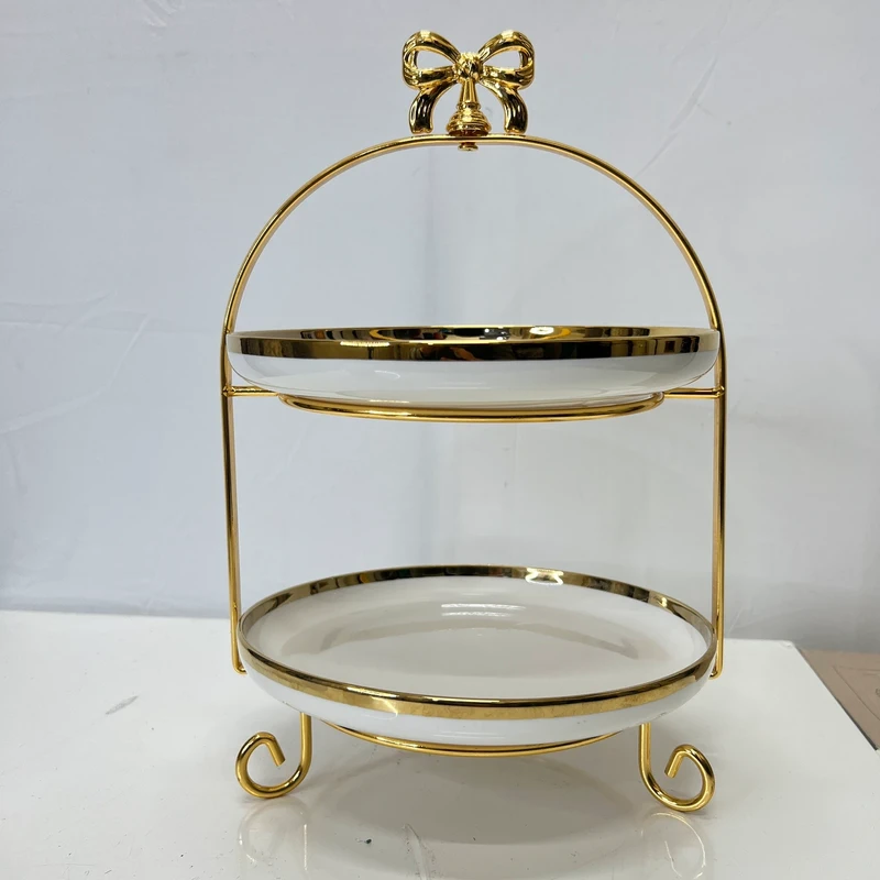 Luxury 2 Tier Cake Stand