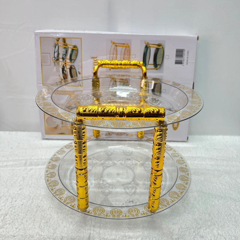 24 Luxury Gold Serving Tray