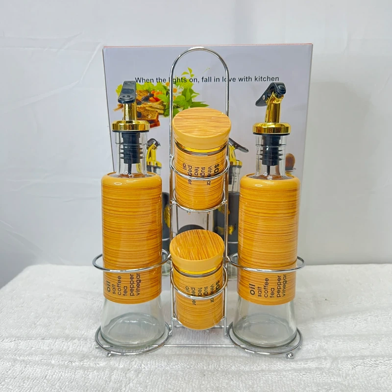 Golden Oil and Vinegar Set