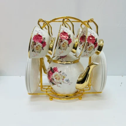 Luxury Floral Tea Pot Set