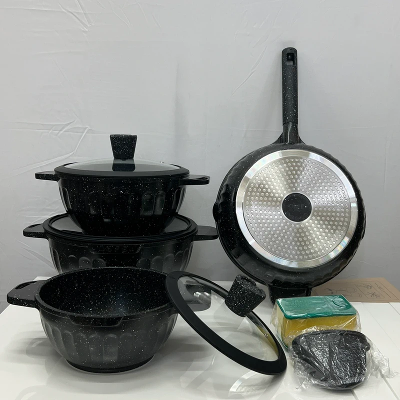 Luxury Granite Cooking Pot Set