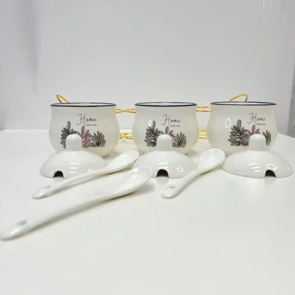 Luxury Ceramic Jars with Stand