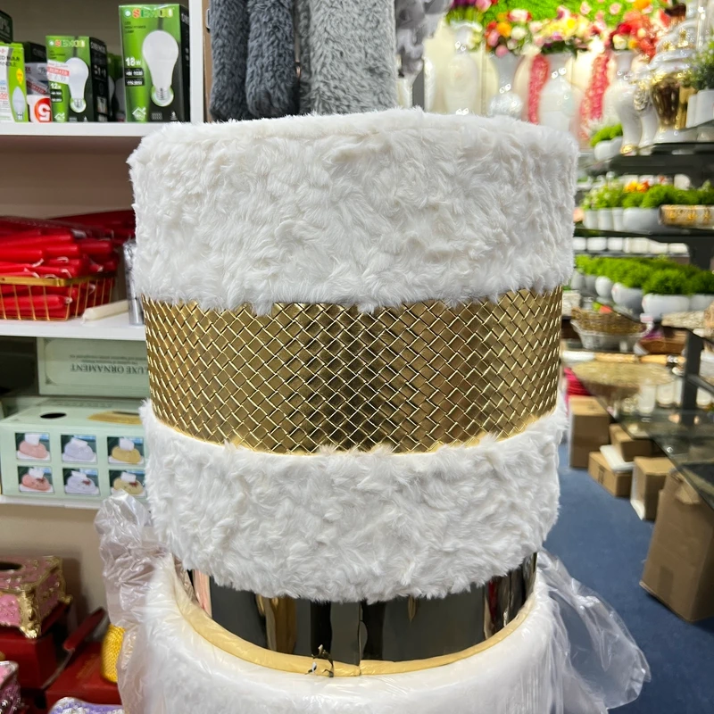 Luxury White Stole